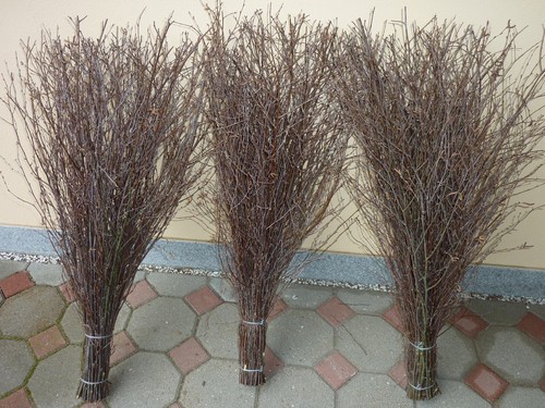 Reisigbesen besen - 3x,