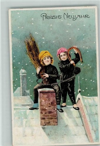 Kinder mit reisigbesen - kinder,