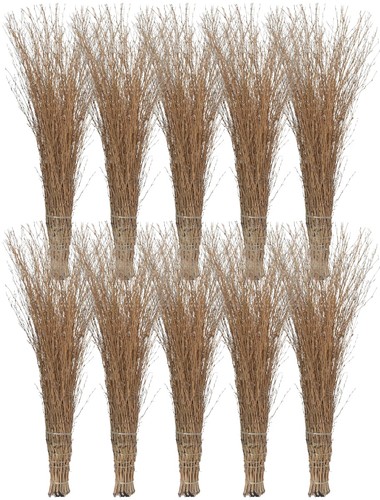 10x bambusbesen stallbesen - 10x, bambusbesen,